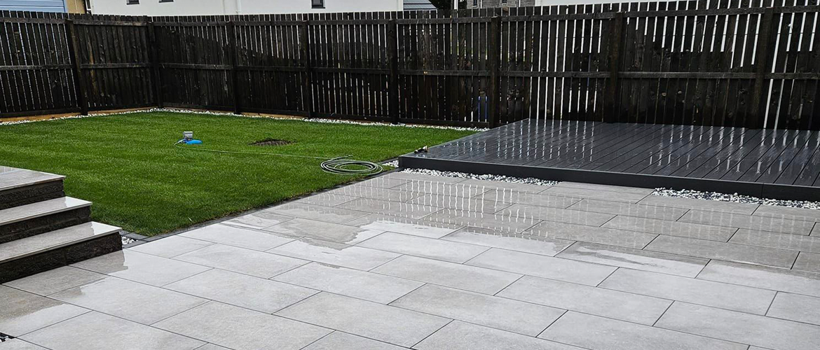 Tile and composite decking