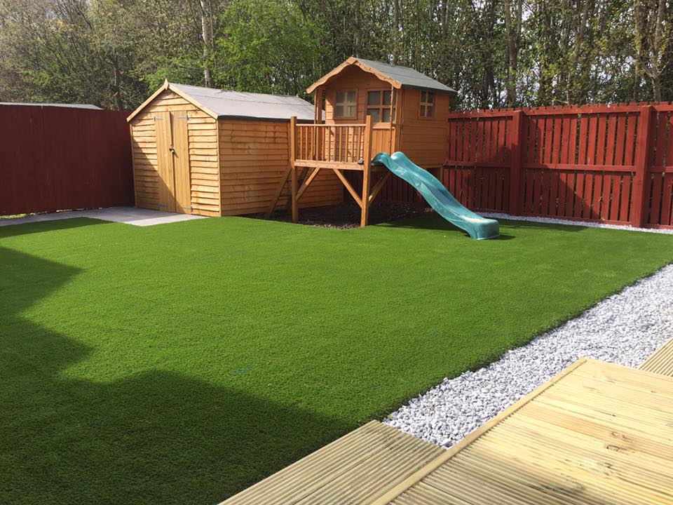 Garden trasformation complete in Broughty Ferry